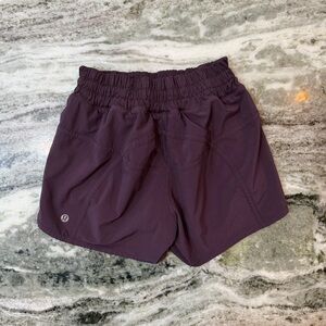 Lululemon Dark Purple Shorts Size 4